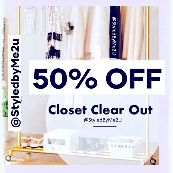 Closet Clear Out 50% OFF 🔥Price dropped in All items!🔥 - Picture 1 of 17